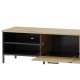 Tv-benk Lucas 155x42 cm - Trelook - Svart