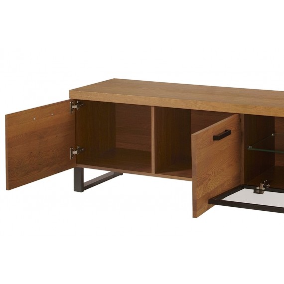 Tv-benk Pratto 180x54 cm - Eik - Ferdig montert