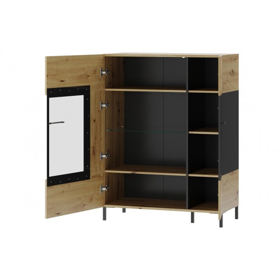 Skjenk Lucas 90x130 cm - Trelook - Svart