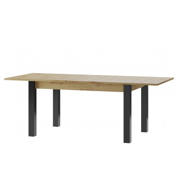 Spisebord Lucas 140-210 cm - Trelook - Svart