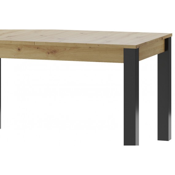 Spisebord Lucas 140-210 cm - Trelook - Svart