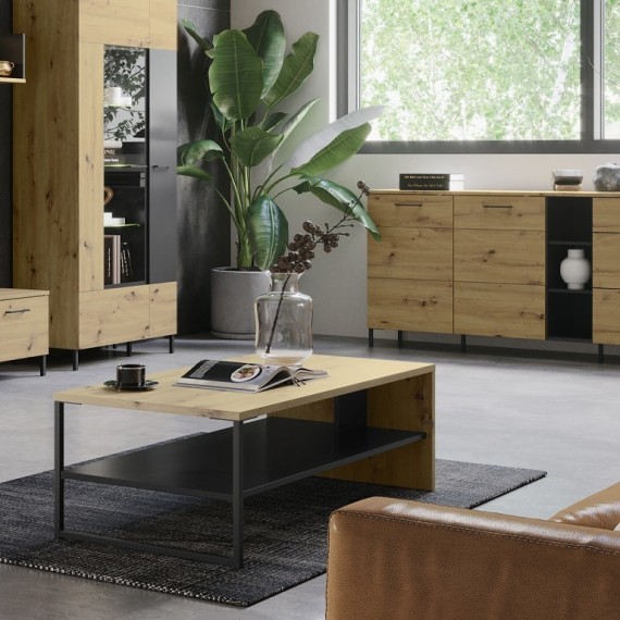 Spisebord Lucas 140-210 cm - Trelook - Svart