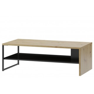 Sofabord Lucas 120x40 cm - Trelook - Svart
