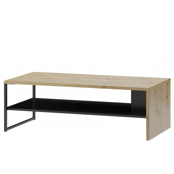 Sofabord Lucas 120x40 cm - Trelook - Svart