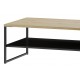Sofabord Lucas 120x40 cm - Trelook - Svart