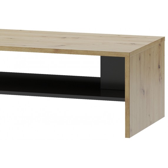 Sofabord Lucas 120x40 cm - Trelook - Svart