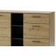 Skjenk Lucas 180x88 cm - Trelook - Svart