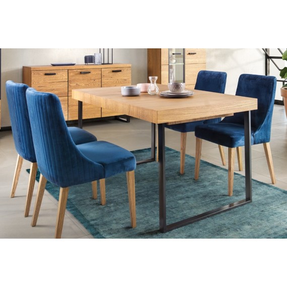 Spisebord Pratto 140-200 cm - Eik - Ferdig montert