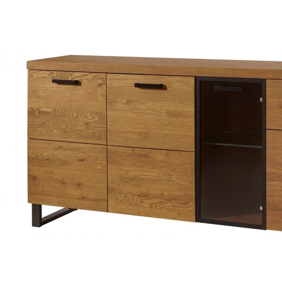 Skjenk Pratto 180x90 cm - Eik - Ferdig montert