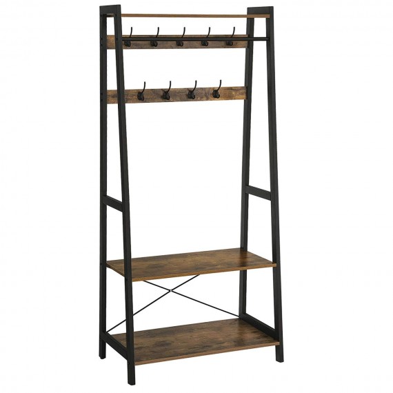 Garderobeskap Roa 76x180 cm - Industriell style