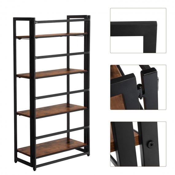 Hylle Alen 60x126 cm - Industriell stil