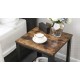 Nattbord Rogne 45x55 cm - Industreill stil