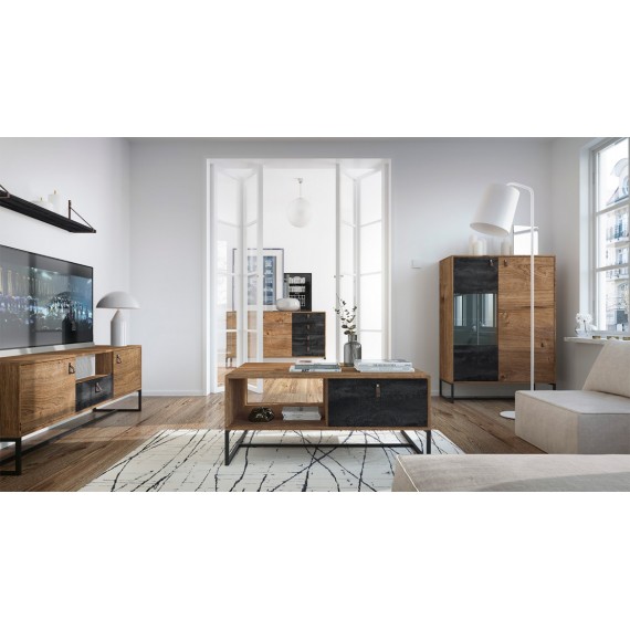 Hylle Darky 102 cm - Naturlook