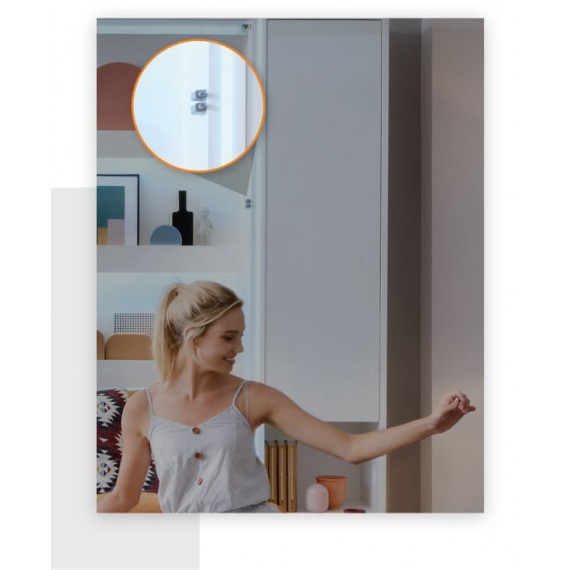 Skapseng Bed Concept 90 x 200 - Veggseng - Skapseng- Hvit høyglans