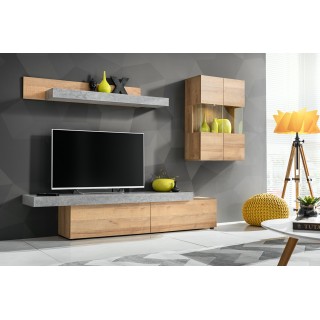 Tv-møbel Concert 230x160 cm - Trelook - Betonglook