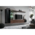 Tv-møbel Dark 180x140 cm - Trelook - Svart