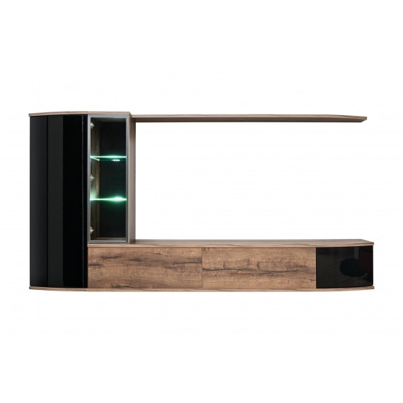 Tv-møbel Dark 180x140 cm - Trelook - Svart