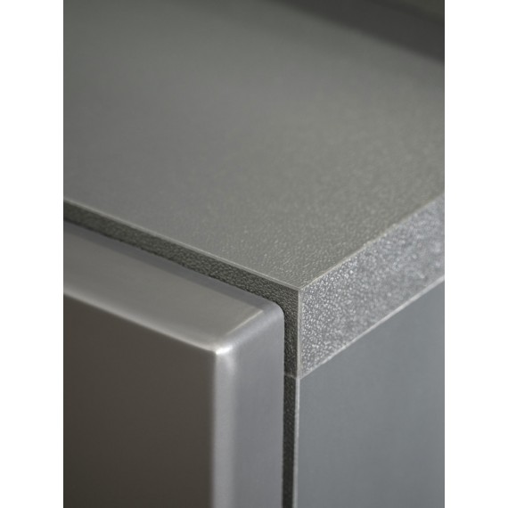 Tv-møbelsett Silk 240x150 cm - Antrasitt - Eikelook