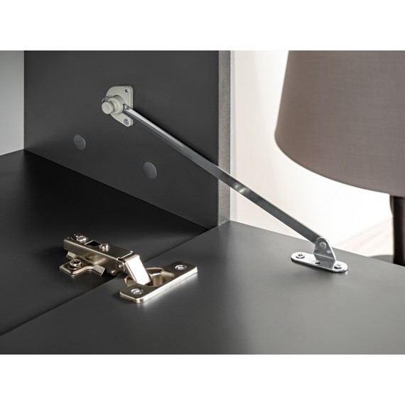 Tv-møbelsett Silk 240x150 cm - Hvit