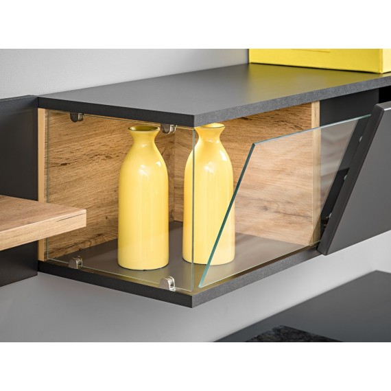 Tv-møbelsett Silk 240x150 cm - Hvit