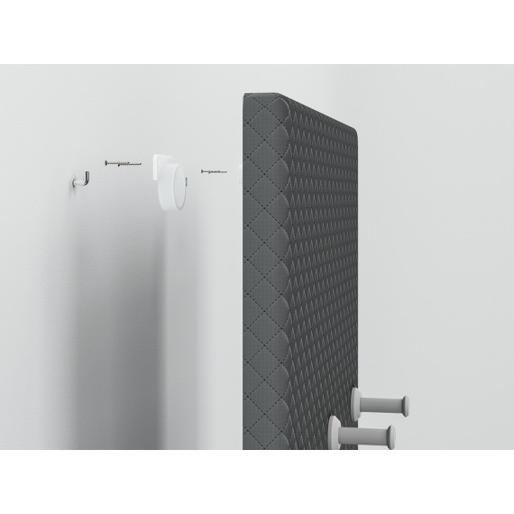 Veggpanel Hyga 34x102 cm - Antrasitt