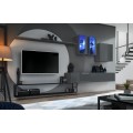 Tv-møbel Switch 330x180 cm - Grafitt - Svart