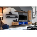 Tv-møbel Switch 300x170 cm - Vegghengt - Trelook
