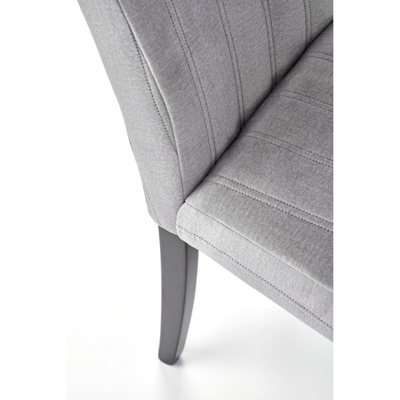 Stol Diego 47x99 cm - Grå - Svart