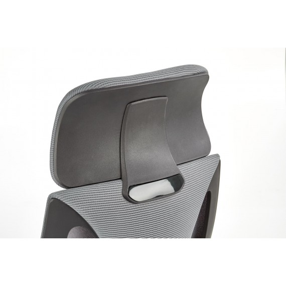 Kontorstol Valdez - Svart - Grå