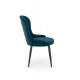 Stol Aurdal - Mørk Grønnblå