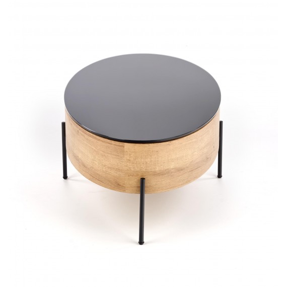 Sofabord Zenga 120x37 cm - Med Glassplate