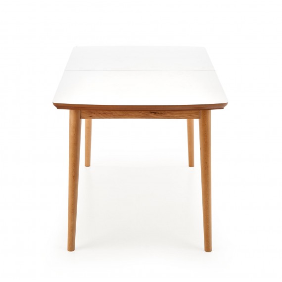 Spisebord Barret 90-190 cm - Hvit - Eikelook