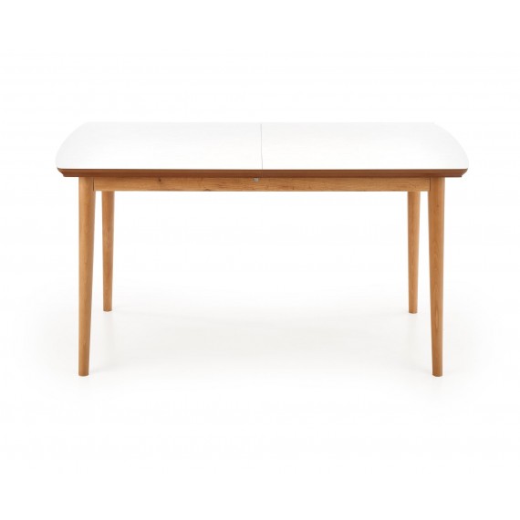 Spisebord Barret 90-190 cm - Hvit - Eikelook