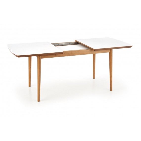 Spisebord Barret 90-190 cm - Hvit - Eikelook