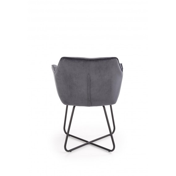 Stol Flisa - Mørk Grå