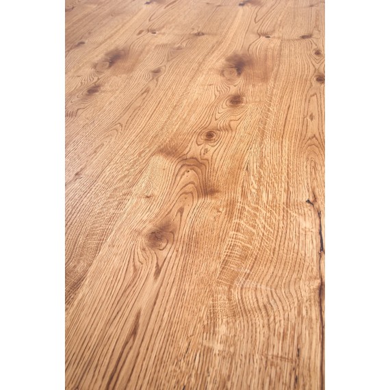 Spisebord Xavier 160-250cm - Naturlook - Svart