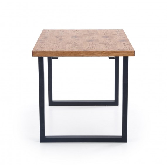 Spisebord Horus 126-206 cm - Trelook - Svart