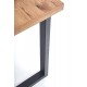 Spisebord Horus 126-206 cm - Trelook - Svart