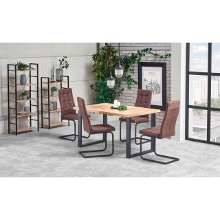 Spisebord Venom 135-185 cm - Trelook - Svart