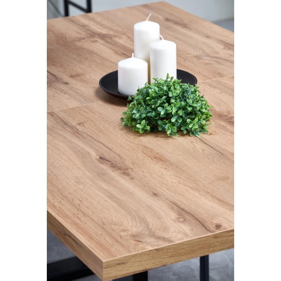 Spisebord Venom 135-185 cm - Trelook - Svart