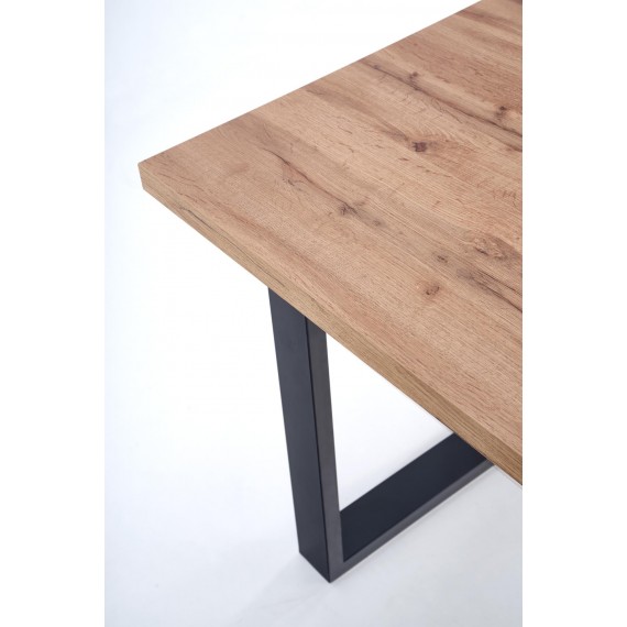 Spisebord Venom 135-185 cm - Trelook - Svart