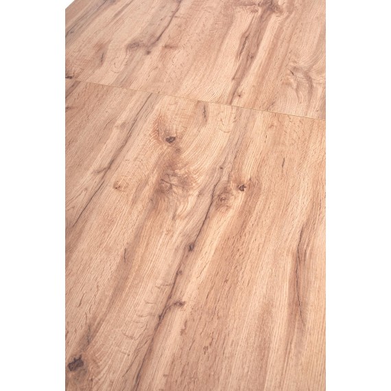 Spisebord Venom 160-210 cm - Naturlook - Svart