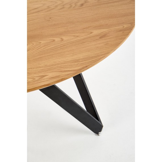 Spisebord Mozambik 120 cm - Trelook - Svart