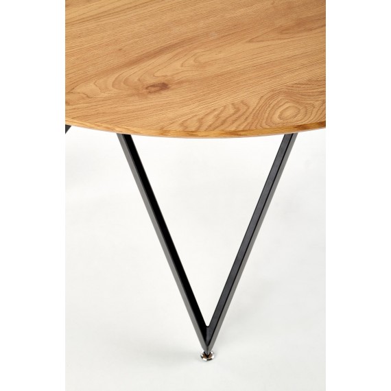 Spisebord Mozambik 120 cm - Trelook - Svart