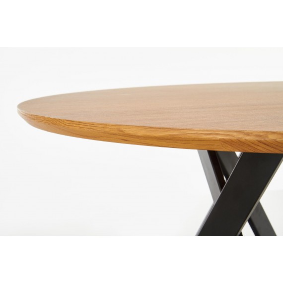 Spisebord Mozambik 120 cm - Trelook - Svart