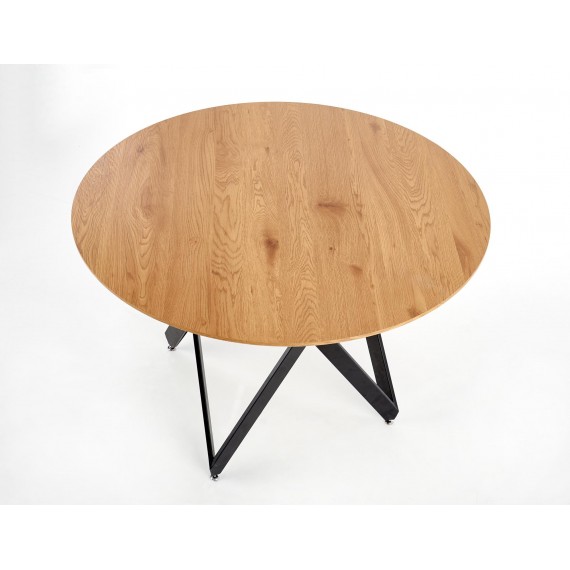 Spisebord Mozambik 120 cm - Trelook - Svart