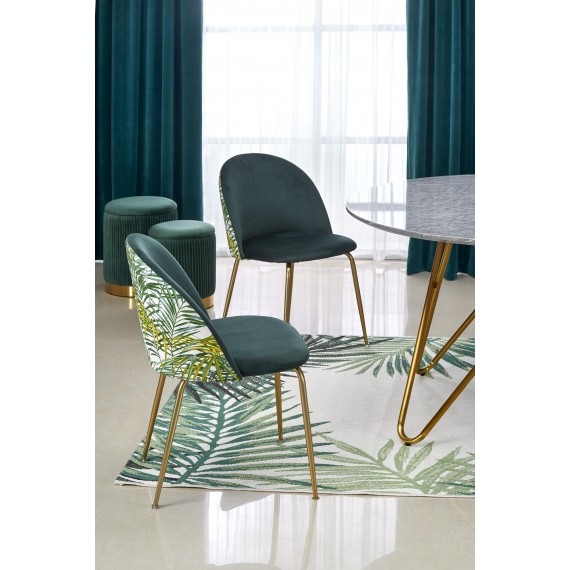 Spisebord Bonello 120 cm - Marmorlook