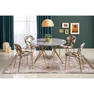 Spisebord Bonello 120 cm - Marmorlook