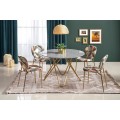 Spisebord Bonello 120 cm - marmorlook