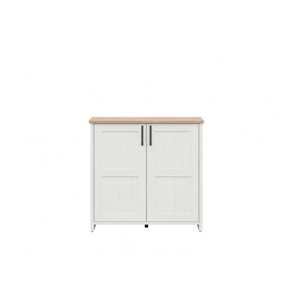 Skap Loksa 102x99 cm - Hvit - Eikelook